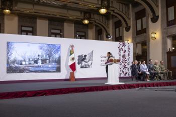 Gabinete de Seguridad rinde informe: coordinación federal y estatal en favor de la paz