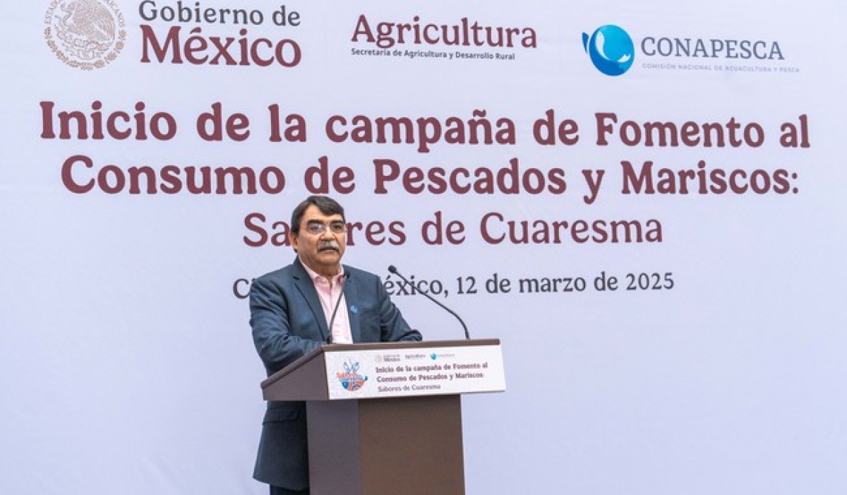 Conapesca lanza la campaña 'Sabores de Cuaresma' para impulsar el consumo de pescados y mariscos