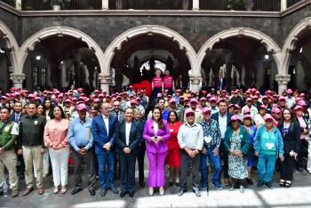 Gobernadora Tere Jiménez lanza programa 'Bienvenido Gigante' para migrantes retornados en Aguascalientes