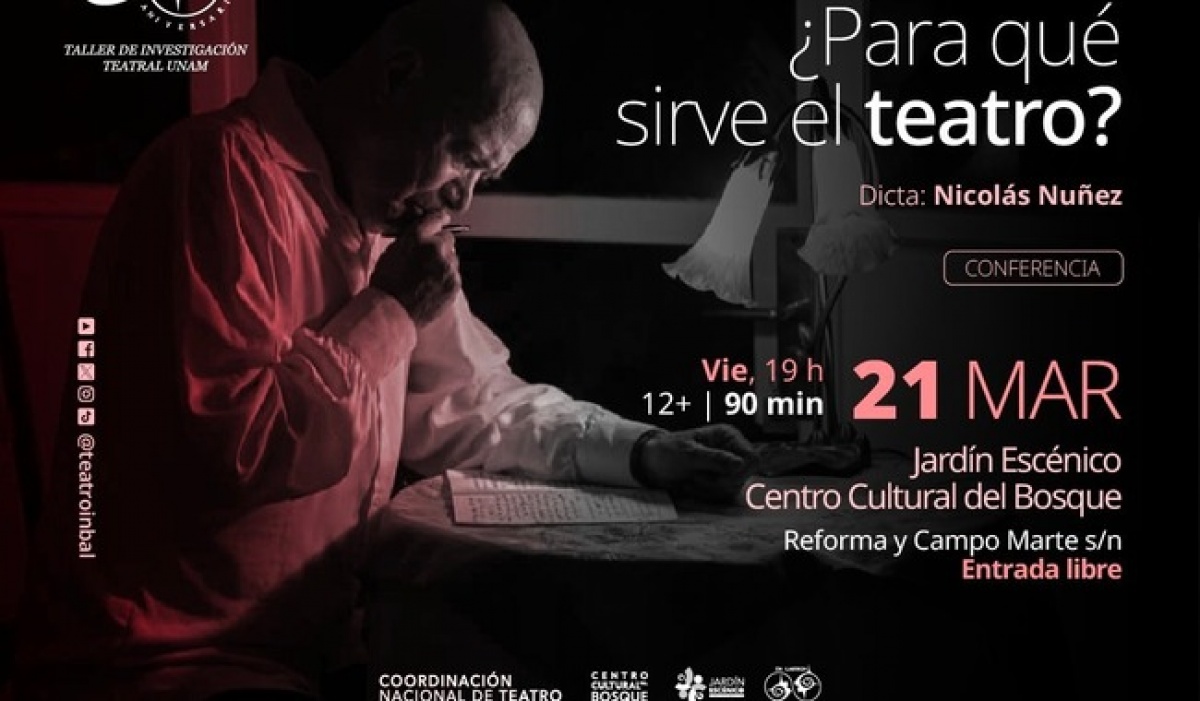El Taller de Investigación Teatral celebra 50 años con eventos en el Centro Cultural del Bosque