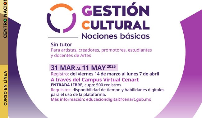 Gestión Cultural: Nociones Básicas