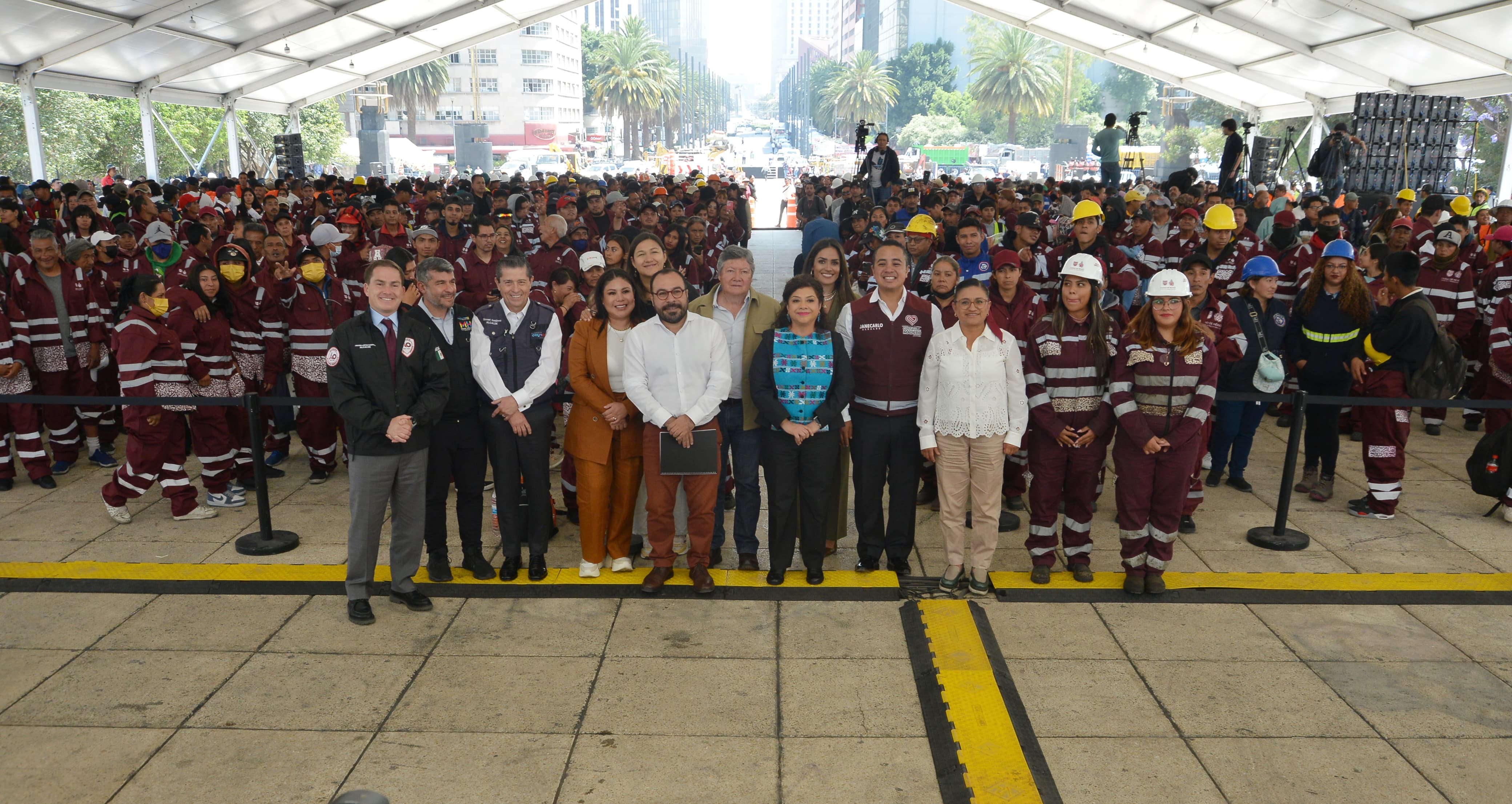 Arranca Megabachetón 2025 para reparar 200 mil baches en CDMX