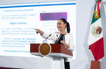 Elección histórica: presentan boletas para renovar el Poder Judicial