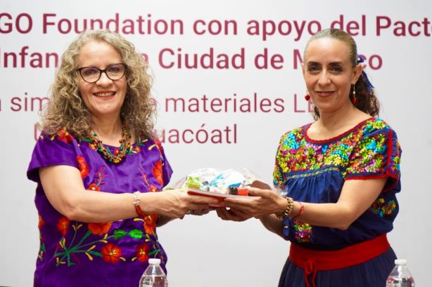 Gobierno capitalino impulsa desarrollo infantil con materiales LEGO en UTOPÍAS