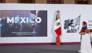 Sheinbaum lanza concurso binacional de música para promover la paz y combatir adicciones