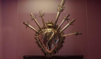 Exposiciones temporales evocan los sufrimientos de la Virgen María en Semana Santa