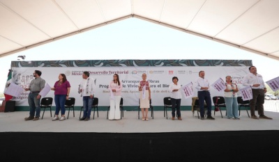 Arranca construcción de 7 mil 450 viviendas para familias de Aguascalientes con apoyo federal