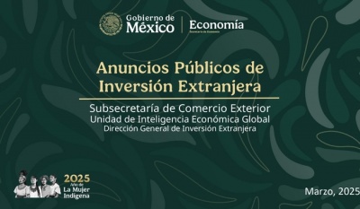 Sector privado anuncia inversiones por 25,856 mdd y 65,200 empleos en el primer trimestre de 2025