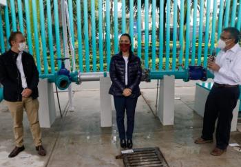 Rehabilitación del pozo la moderna mejora suministro de agua en alcaldía Benito Juárez