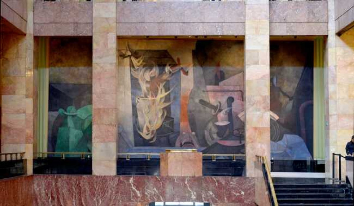 Recorridos virtuales del museo de bellas artes acercan al público al legado muralista mexicano