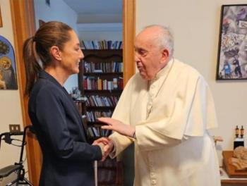 Claudia Sheinbaum lamenta muerte del papa Francisco y envía mensaje solidario a católicos mexicanos