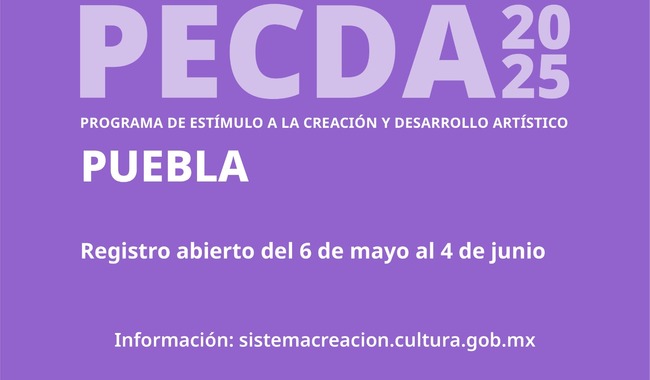 Abren convocatoria PECDA 2025 con nueva categoría para colectivas indígenas y afromexicanas