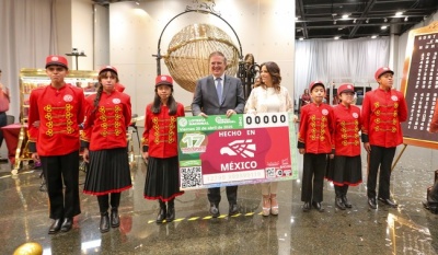 Hecho en México fortalece economía nacional con sorteo de Lotería Nacional y distintivos a grandes marcas