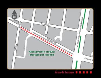 SEGIAGUA garantiza acceso al agua y realiza desazolve tras incendio en Lindavista