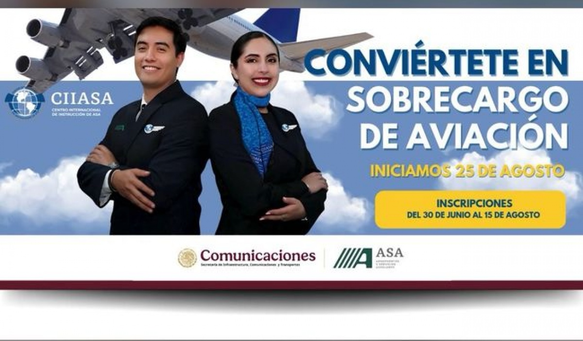 ASA lanza curso de formación para sobrecargos con certificación oficial de la AFAC