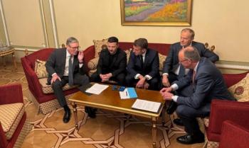 Líderes europeos exigen a Putin alto el fuego en Ucrania bajo amenaza de nuevas sanciones