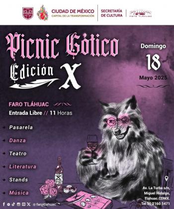 FARO Tláhuac celebra 19 años con Picnic Gótico y concierto de reggae