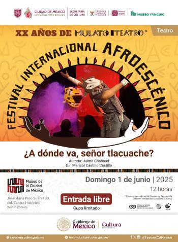 Festival Afroescénico 2025 celebra la cultura afrodescendiente con teatro, música y reflexión