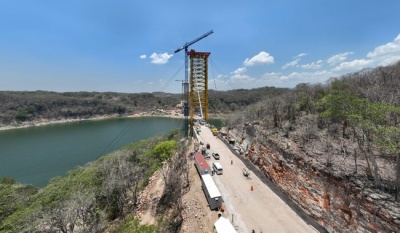 Avanza al 80 % construcción del Puente Rizo de Oro en Chiapas y mejorará conectividad para 300 mil habitantes