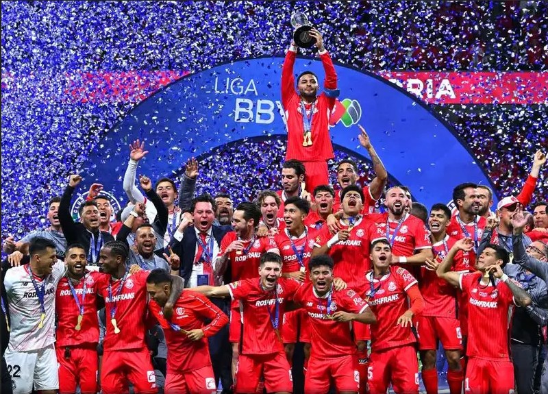 Toluca conquista su título 11 y frustra el tetracampeonato del América en la Liga MX