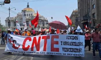 Gobierno de México llama al diálogo con la CNTE y pide evitar afectaciones a estudiantes
