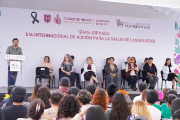 Clara Brugada lanza programas integrales de salud para mujeres en CDMX