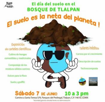 Foro Eco-Cultural en el Bosque de Tlalpan promueve la conservación del suelo