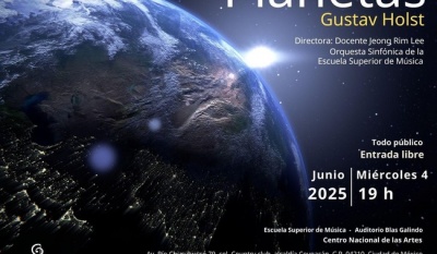La Orquesta de la ESM interpreta "Los planetas" de Holst en concierto de fin de semestre