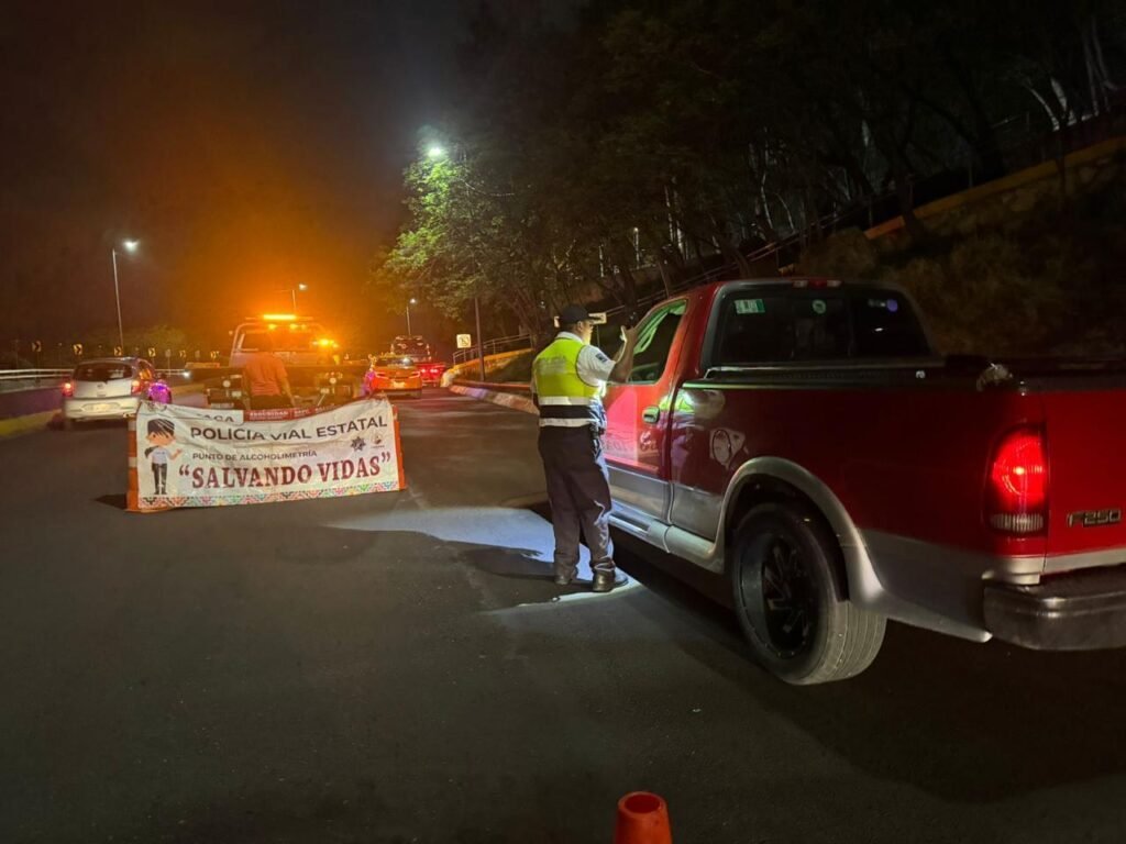Oaxaca intensifica operativos de alcoholimetría para prevenir accidentes viales