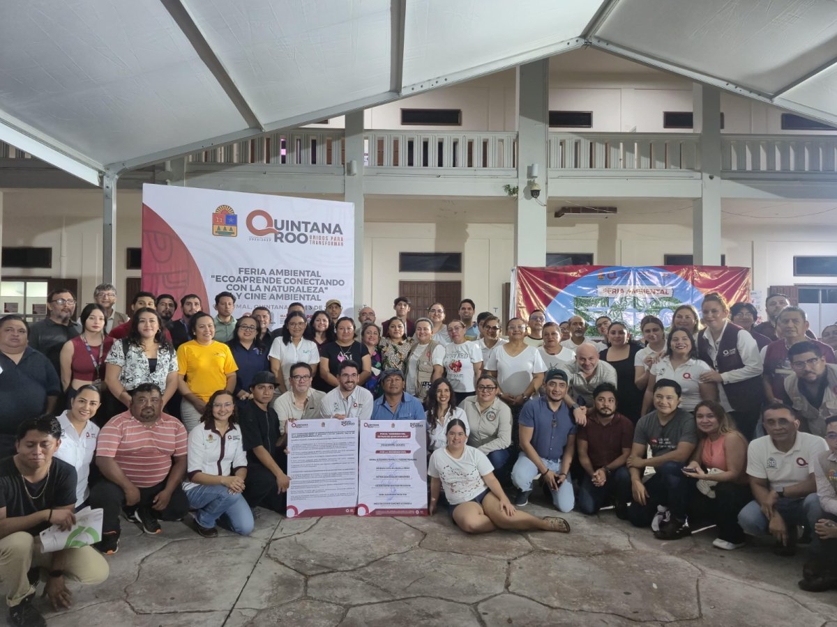 SEMA realiza la Feria Ambiental EcoAprende en Chetumal para promover conciencia ecológica