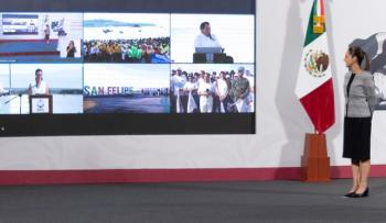 Claudia Sheinbaum lanza estrategia nacional para limpiar 12 mil km de playas y costas