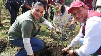 CDMX y Edomex se unen para restaurar el Bosque de Agua con 455 mil plantas nativas