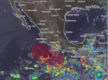 Guerrero en vigilancia por posible desarrollo ciclónico al sur de Oaxaca y Chiapas