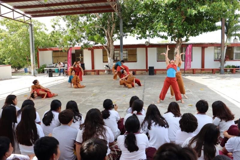 Yucatán impulsa prevención del delito entre jóvenes a través del arte y la danza