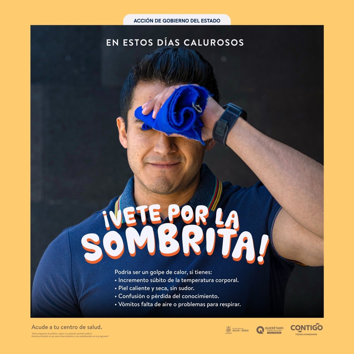 SESA Querétaro alerta sobre riesgos por altas temperaturas y emite recomendaciones