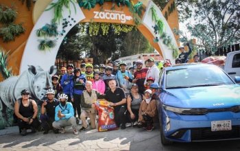 "Ruedatón con Causa 2025" recolecta 1.2 toneladas de alimento para animales rescatados en Edomex