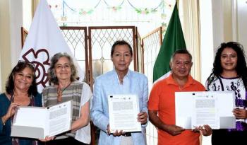 Firman INAH y Afrouniversidad histórico convenio para fortalecer cultura afromexicana en Oaxaca