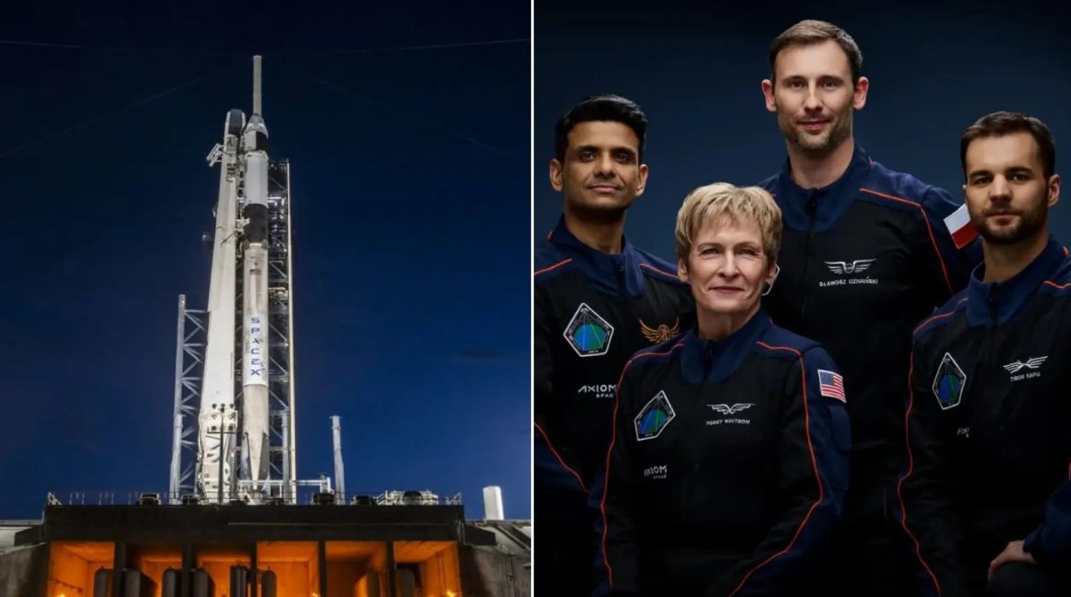 Fuga en cohete Falcon 9 obliga a SpaceX y Axiom Space a cancelar misión tripulada Ax-4