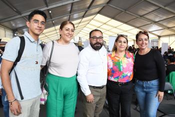 Clara Brugada retoma audiencias ciudadanas en el Zócalo con más de 700 solicitudes atendidas