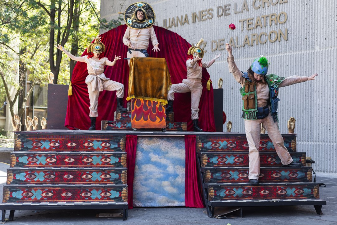 El Carro de Comedias de la UNAM presenta El gran teatro del mundo en el Centro Cultural del Bosque