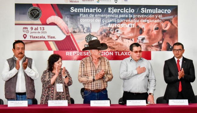 Capacitan a veterinarios en Tlaxcala para prevenir gusano barrenador del ganado