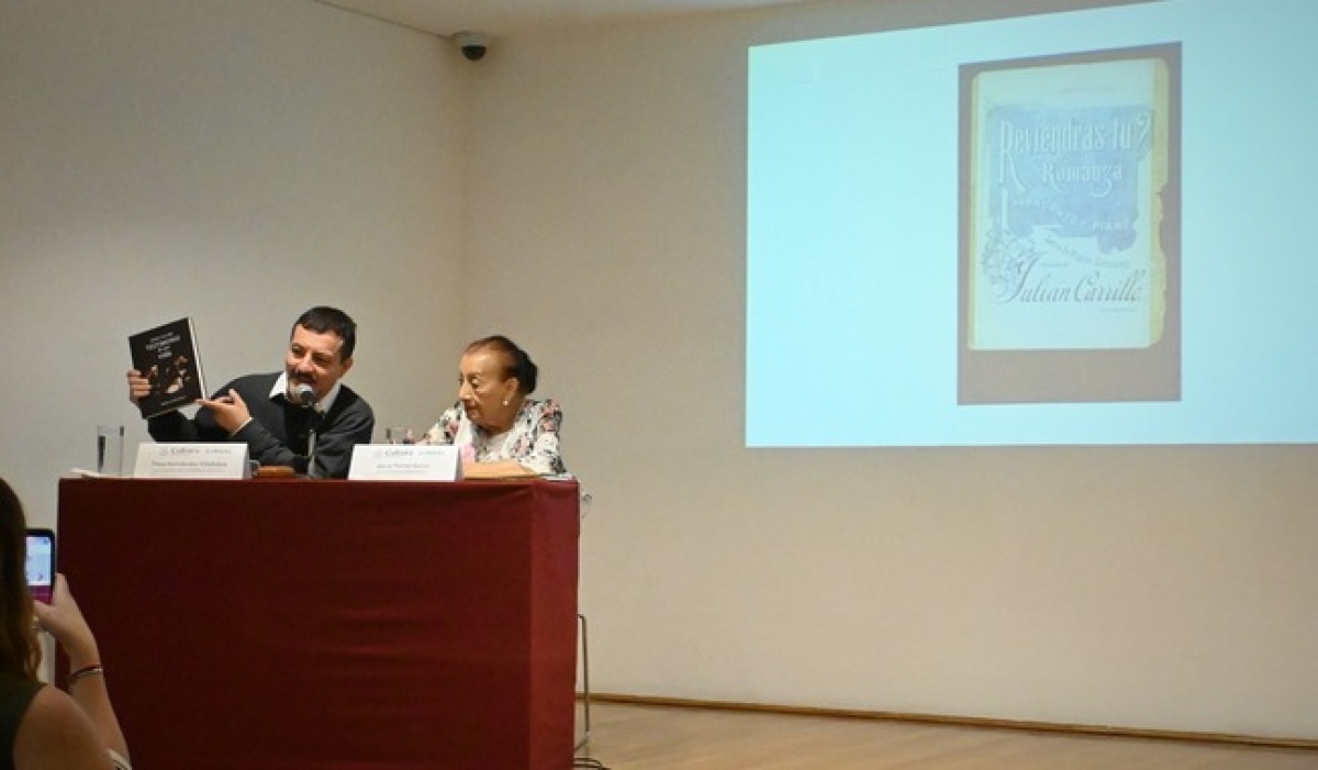 Celebran 150 años del natalicio de Julián Carrillo con conversatorio en Bellas Artes