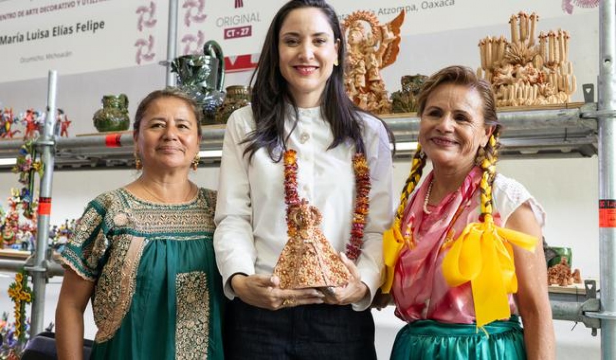 ORIGINAL reúne en Los Pinos a 250 artesanos de 28 estados con más de 30 mil piezas de arte popular
