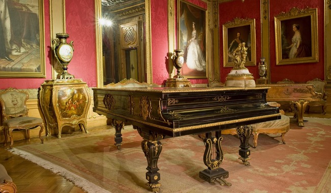 El fallido museo del Segundo Imperio: pianos de Maximiliano y Carlota narran su historia en Chapultepec