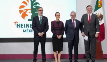 Heineken invertirá 2,750 mdd en Yucatán y generará más de 4 mil empleos con nueva planta cervecera