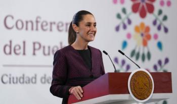 Claudia Sheinbaum reafirma relación con EUA como iguales y defiende a migrantes mexicanos
