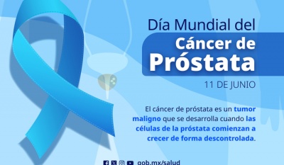 Día Mundial del Cáncer de Próstata: Secretaría de Salud impulsa detección oportuna en hombres