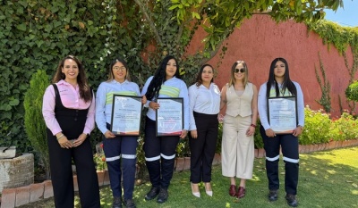 Tres mujeres de Aguascalientes rompen barreras y se convierten en maquinistas de tren
