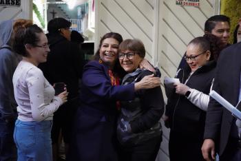 Clara Brugada anuncia Utopía de las Juventudes y mejoras urbanas en zona de las Pensiles