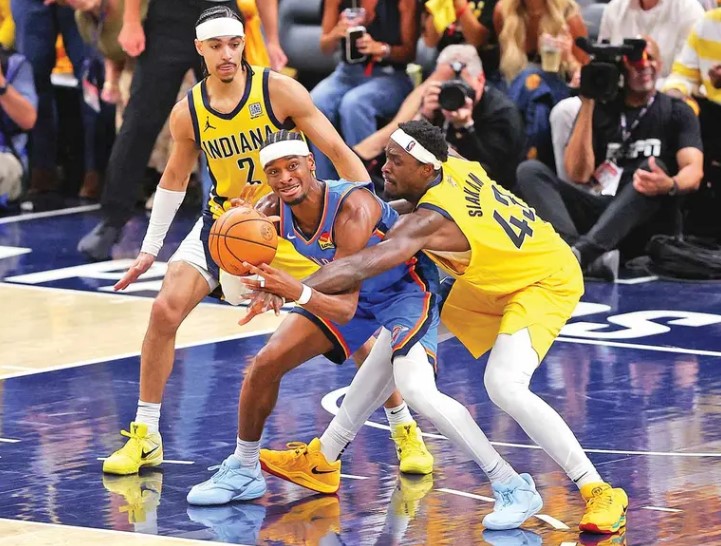Shai Gilgeous-Alexander brilla y empata la serie de Finales NBA entre Thunder y Pacers